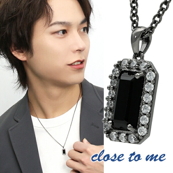 シルバーネックレス シルバー925 シルバーアクセサリー オニキス