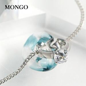 MONGO ή ٥ӡ ͥå쥹 (֥롼꡼) С925 饹 륳˥ ڥ Сͥå쥹 2Ϣ 