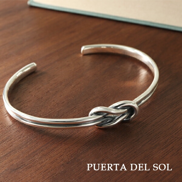 PUERTA DEL SOL ヘラクレスノット 結び目 バングル ブレスレット PUERTA DEL SOL ヘラクレスノット 結び目 バングル ブレスレット