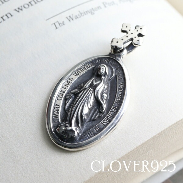 メダイ　K9 聖母マリア チャーム 不思議のメダイミニチャーム | 聖母マリア - アクセサリーパーツ