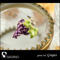 【専用になりました】ぶどうの房 ブローチ兼ペンダントトップ Amazon | 天然工房 べっこう屋さん 本べっ甲 ブローチ ペンダント