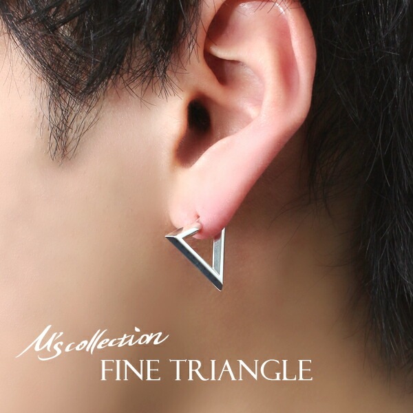 エムズコレクション M's collection フープピアス ピンクサファイア M's collection エムズコレクション FINE D. TWIST Sサイズ 15mm