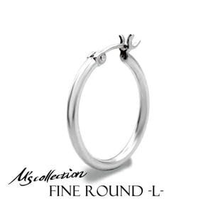 M's collection ॺ쥯 FINE D. ROUND L 22mm աץԥ 1P Ҽ С925 С꡼ ԥ 󥰥ԥ