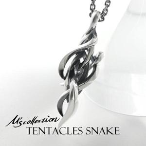 M's collection ॺ쥯TENTACLES SNAKE ͥå쥹 С925 С꡼ ڥ ͡ ĥ   ȥ饤Х