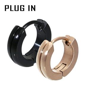 PLUG IN ���٤�2���顼 ���ƥ�쥹 ����å� 14mm �ա��ץԥ��� 1P �Ҽ��� ���������륹�ƥ�쥹 ��󥰥ԥ��� �ԥ��� ���ƥ�쥹�ԥ���