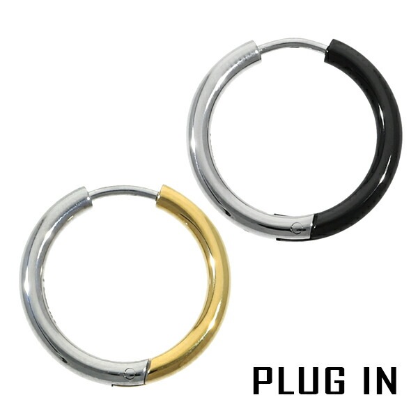 PLUG IN ���٤�2���顼 ���ƥ�쥹 �ġ��ȥ󥫥顼 20mm �ա��ץԥ��� 1P �Ҽ��� ���������륹�ƥ�쥹 ��󥰥ԥ��� �ԥ��� ���ƥ�쥹�ԥ���