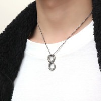 Mad Graffiti イモータル M ペンダントトップ ネックレス シルバー