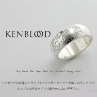 KENBLOOD ケンブラッド 選べる2カラー ペイズリータトゥーリング A 9