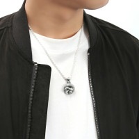 Cold I's ボールパイソン S ペンダントトップ ネックレス シルバー925