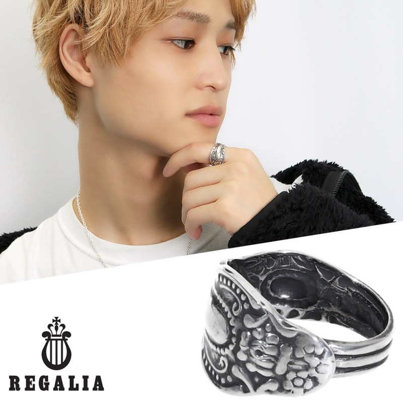 REGALIA ウェルス スプーン シルバー リング 15〜21号 指輪 ブランド レガリア シルバー925 シルバーリング 銀食器 カトラリー アンティーク