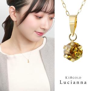 K18 Lucianna ŷ ե 饦  ͥå쥹 ڥ 18 K18 18k  ŷ  7  ץ ꤲʤ