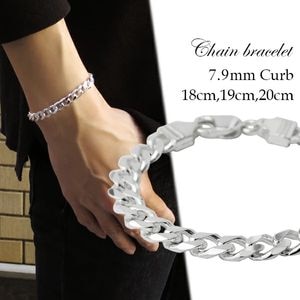 ��7.9mm ��ʿ�������� ����С��֥쥹��å� 18cm 19cm 20cm ����ץ� ���줤�� ����С����������꡼ ����С�925 �ǥ������������ �֥쥹��å�