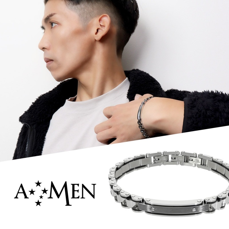 AMEN アメン プレート メカニック メタルバンド サージカルステンレス