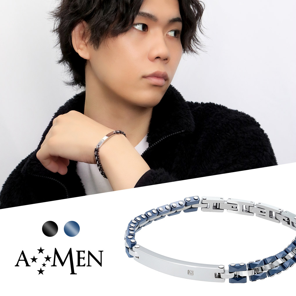 コレクター向けレザトレグランドフレアブレスレット6アメジスト+