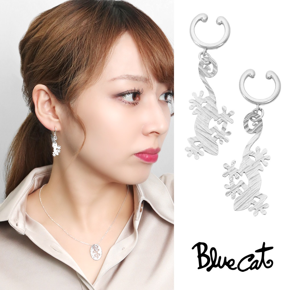 ヤモリ COLORE | & Maison Valerie ピアス・イヤリング ヤモリの 