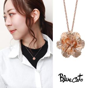 Blue Cat �����͡������ �ԥ󥯥������ �ڥ����� �ͥå��쥹 ����С�925 ��ʪ �� �ե� ���ꤲ�ʤ� ���� ��� ���줤 ��� �⸫�� ��ǥ�����