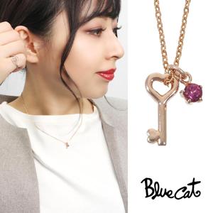 Blue Cat �ϡ��� ���� �ԥ󥯥������ �ڥ����� �ͥå��쥹 ����С�925 �����ɥ饤�ȥ����ͥå� �� ���� ������ ���ꤲ�ʤ� ���� �ե��ߥ˥�