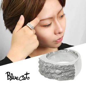 Blue Cat 山脈 リング 指輪 13〜21号 シルバー925 地図 山 岩 ボリューム 存在感 大人 上品 きれいめ きれい メンズ 男性 彼氏 息子 孫 夫 旦那|メンズアクセサリー