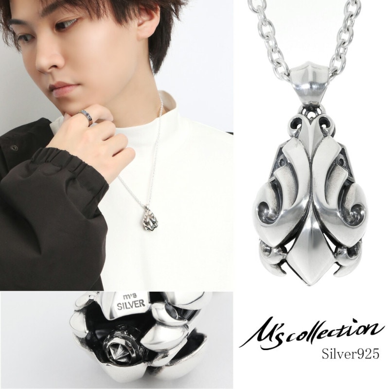 M's collection ベル ネックレス シルバー M s collection ネックレス