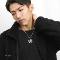AMBUSH 星型ペンダント ネックレス AMBUSH/アンブッシュ】HEART CLASS RING CHARM NECKLACE/ハート