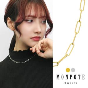 MONPOTE ���٤�2���顼 ����åץ������� �ͥå��쥹 ����С��������� �������� ����С� 925 ������� �������� ��������ͥå��쥹
