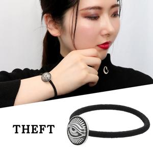 THEFT ե  إ ֥쥹å С TIME  Eyes hair rubber Bracelet  Ʒ ܶ ӥơ ơ ƥĴ