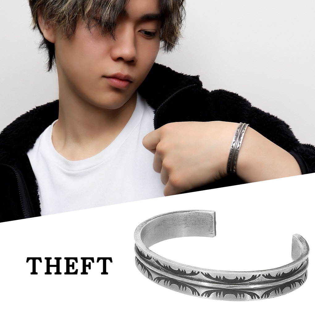 THEFT セフト Mountain bangle マウンテンバングル シルバー THEFT セフト ネイティブ マウンテン バングル シルバー