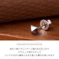 FANTASTIC MAN PIERCE 565 ピラミッドスタッズピアス