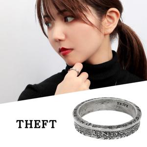 THEFT ե ٿ    721 С SILVER COIN RING Ų   ӥơ ơ ƥĴ