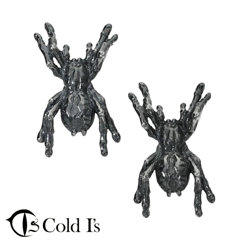 Cold I's ツリースパイダー タランチュラ ピアス 2P 両耳用 シルバー