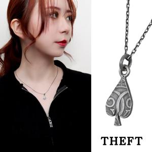 THEFT ե ڡ  ͥå쥹 ڥ ڥȥȥå ڥȥ㡼 С SPADE COIN NECKLACE Ų ӥơ