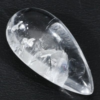 貫入水晶 磨き原石 約2.6g 磨き 原石 ルース 裸石 タンブル 天然石