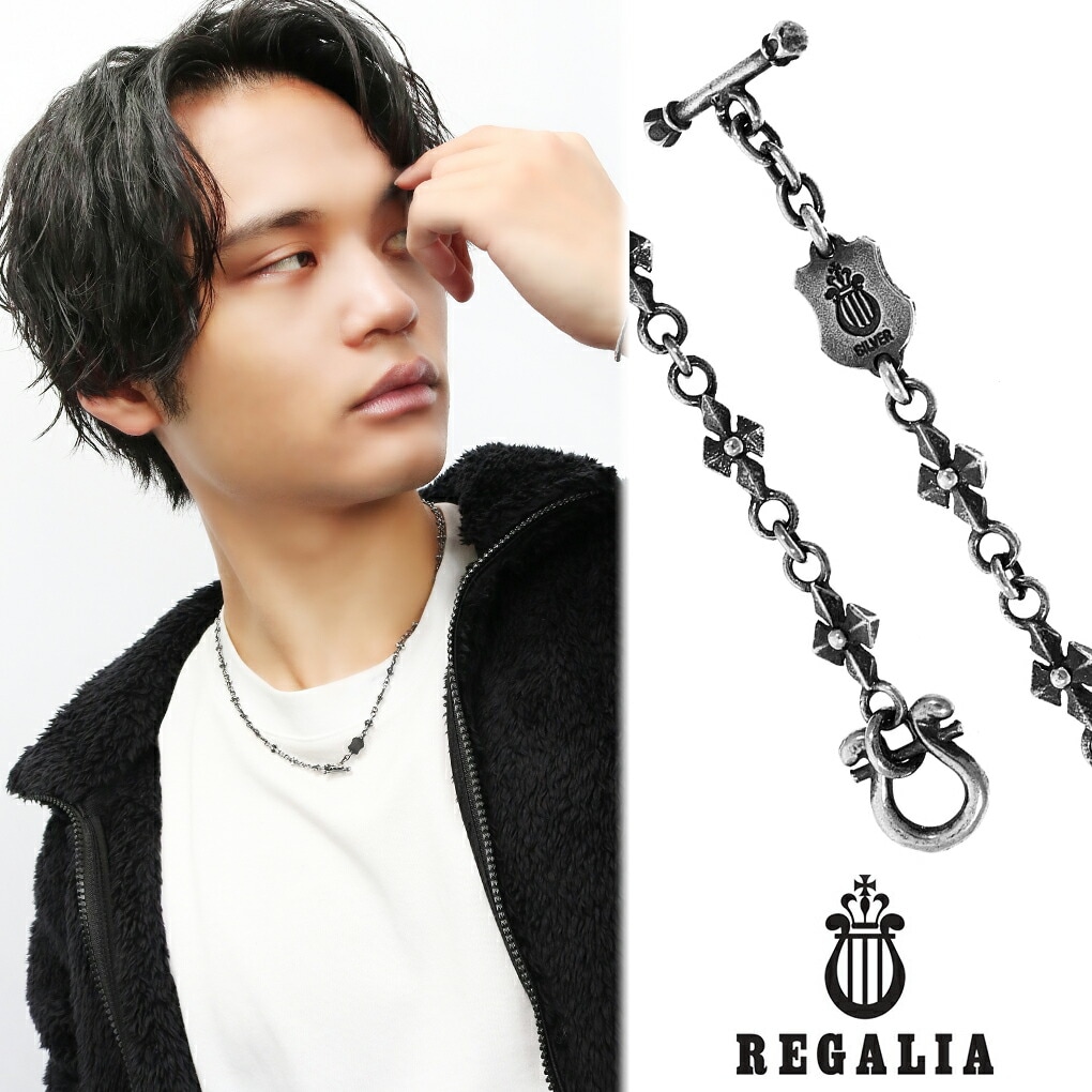 Ｎｏ．317 gunda風 チェーン シルバー ネックレス V系 十字架 骸骨 No．317 gunda風 チェーン シルバー ネックレス V系 十字架 骸骨
