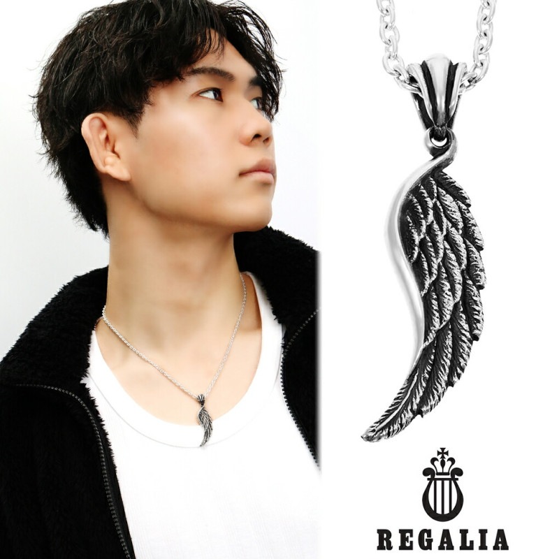 REGALIA エンジェル ウィング シルバー ネックレス ペンダント