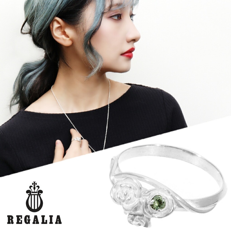 【待望★】 REGALIA ローズ シルバー リング 指輪 5～9号 レディースリング アクセサリー