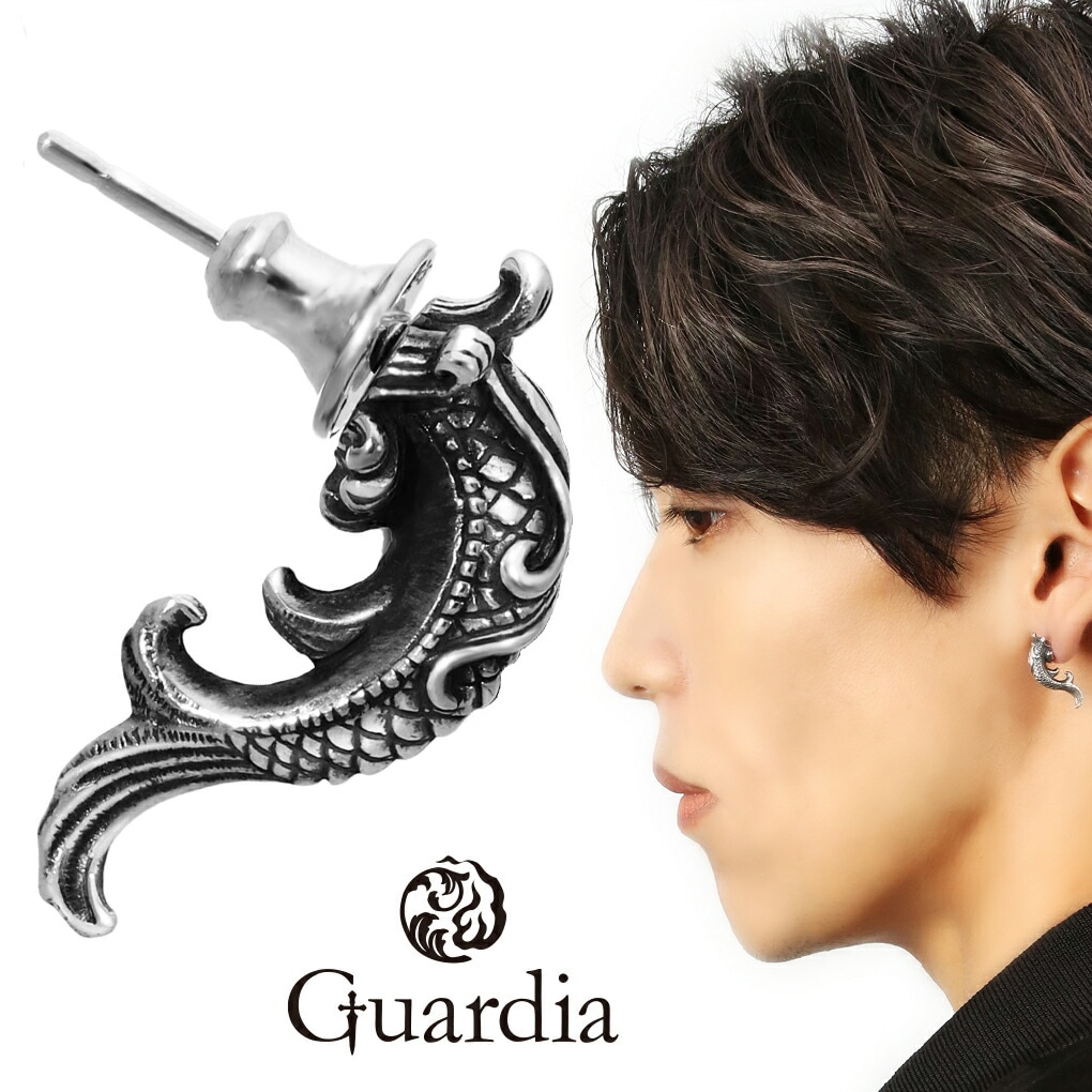 ガルディア Guardia トリトネス Tritones シルバー ピアス 1P 片耳用