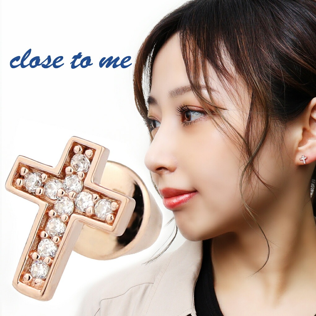 六角形ピアス 925silver | mamelon-online STORE
