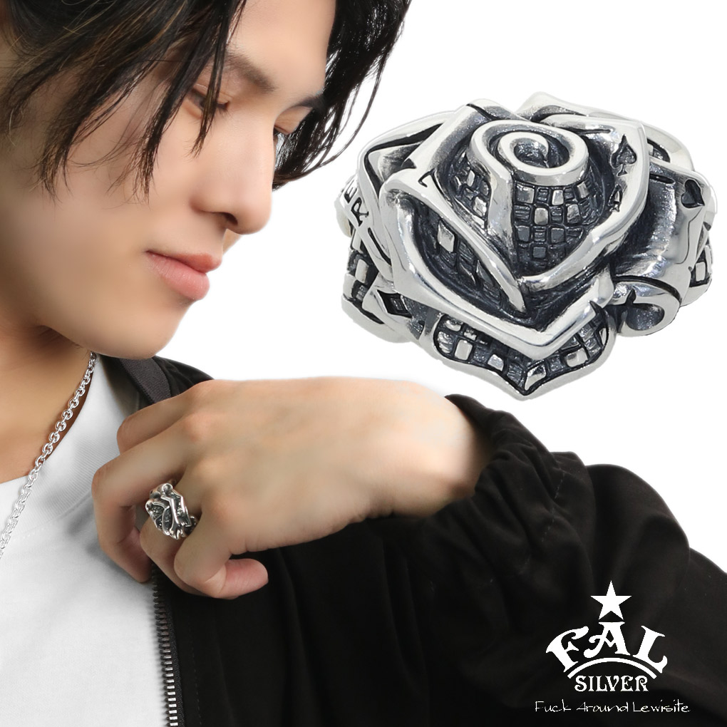 F.A.L トランプ リング 30日までポイント5倍 エフエーエル F.A.L FAL シルバーリング