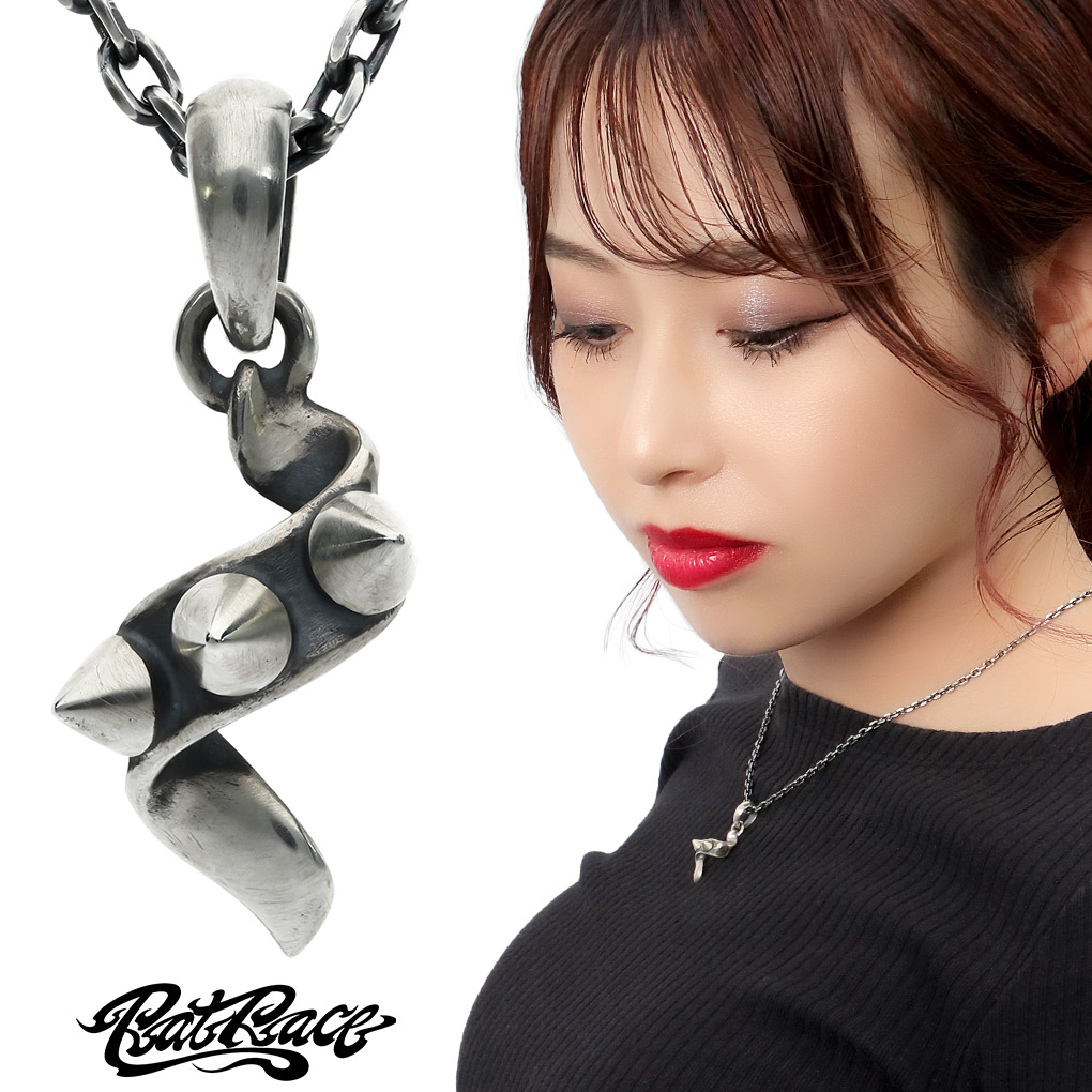 RATS ラッツ チャーム 2点セット シルバー ネックレストップ RATS
