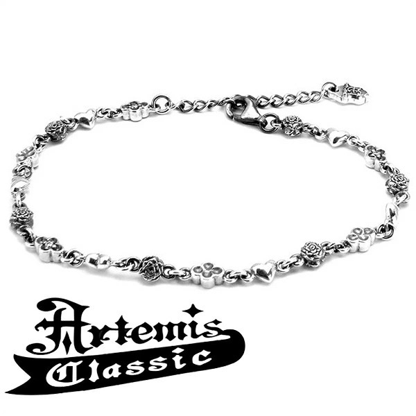 アルテミスクラシック　ハートブレスレット アルテミスクラシック ローズハートブレスレット 17cm～20cm Artemis