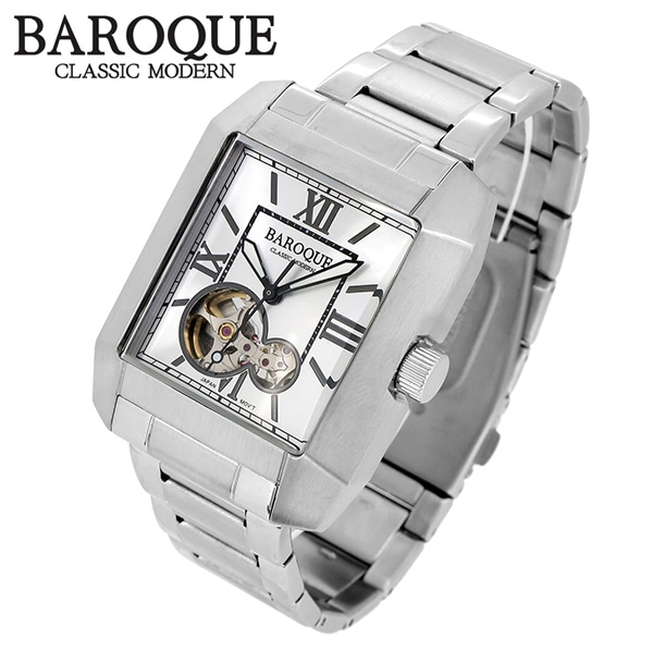 BAROQUE バロック QUADRO クアドロ ウォッチ(シルバー) BA2004S-04M