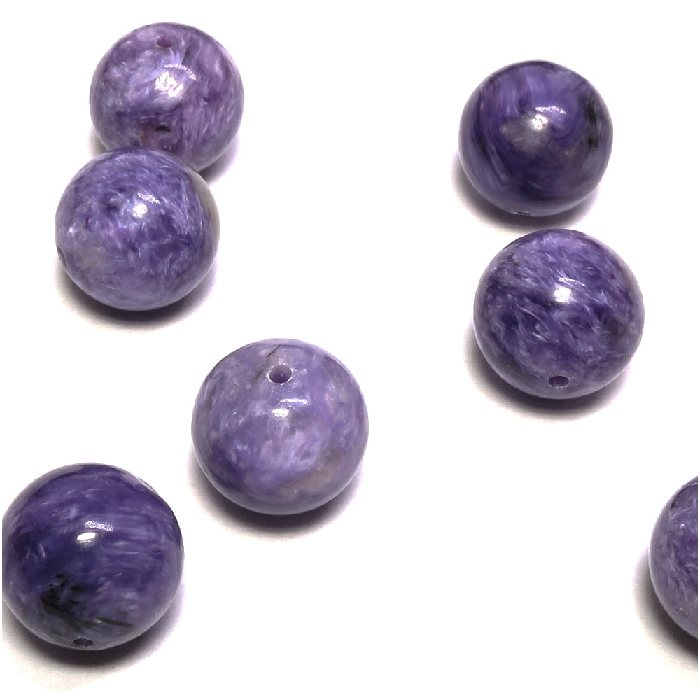 チャロアイト 10mm 天然石 ビーズ 丸玉 1玉売り 粒売り パワーストーン 