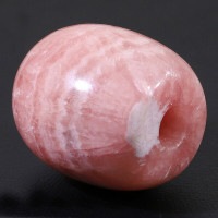 N112 / 天然石 カスタムボールペン インカローズ インカローズ アルゼンチン産 天然石 ビーズ 17.2×18.7mm たる