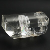貫入水晶 虹入り 磨き原石 約23g 貫入 水晶 原石 天然水晶 天然石