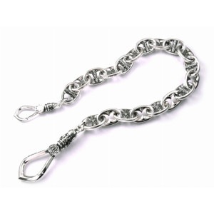 DEAL DESIGN ディールデザイン オーバルファング ウォレットチェーン メンズアクセサリー レディースアクセサリー ギフト ペア シルバー925 シルバーアクセサリー 銀 SV925 スターリ