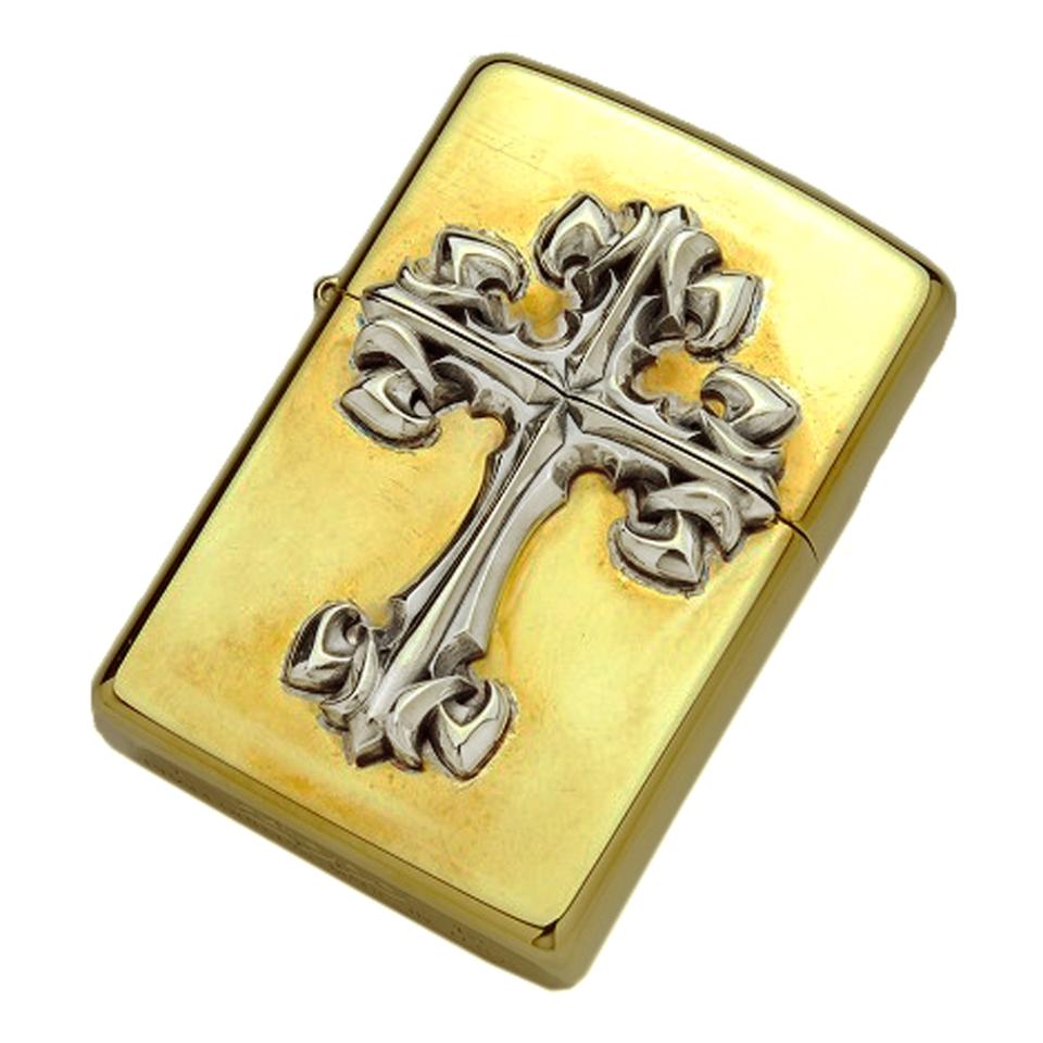 ゴールド Lilyジッポライター