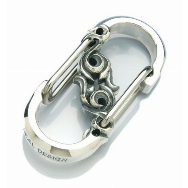 シルバー925製 キーフック キーホルダー 特別製】美品 シルバー925