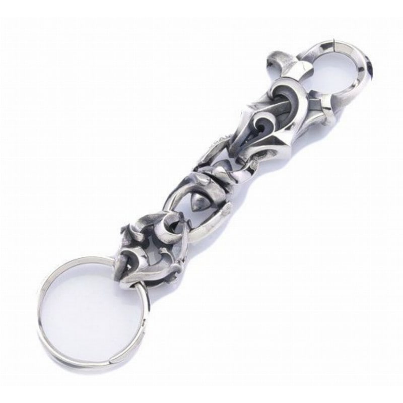 ディールデザイン　deal design 　エフソリッドキーチェーン DEAL DESIGN(ディールデザイン) エフ ソリッド シルバー キー