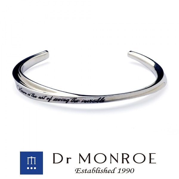 Dr MONROE ドクターモンロー カーブラインバングル 英語 英字 英文