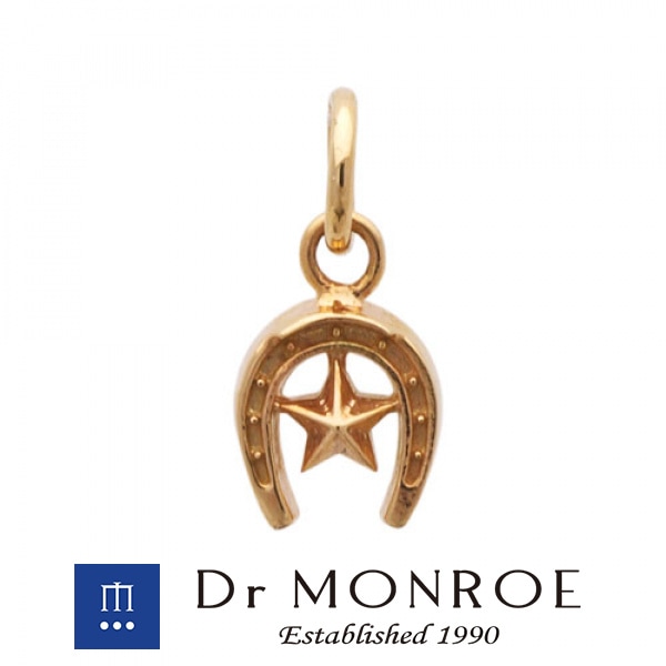 ラッキーアイテム馬蹄 1粒 石 チェーン ペンダント 天然ダイヤモンド ピンクゴールドk10 ラッキーアイテム馬蹄 1粒 石 ジュエリー ペンダント エメラルド k10